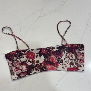 Boys & Areows Floral Bikini Top